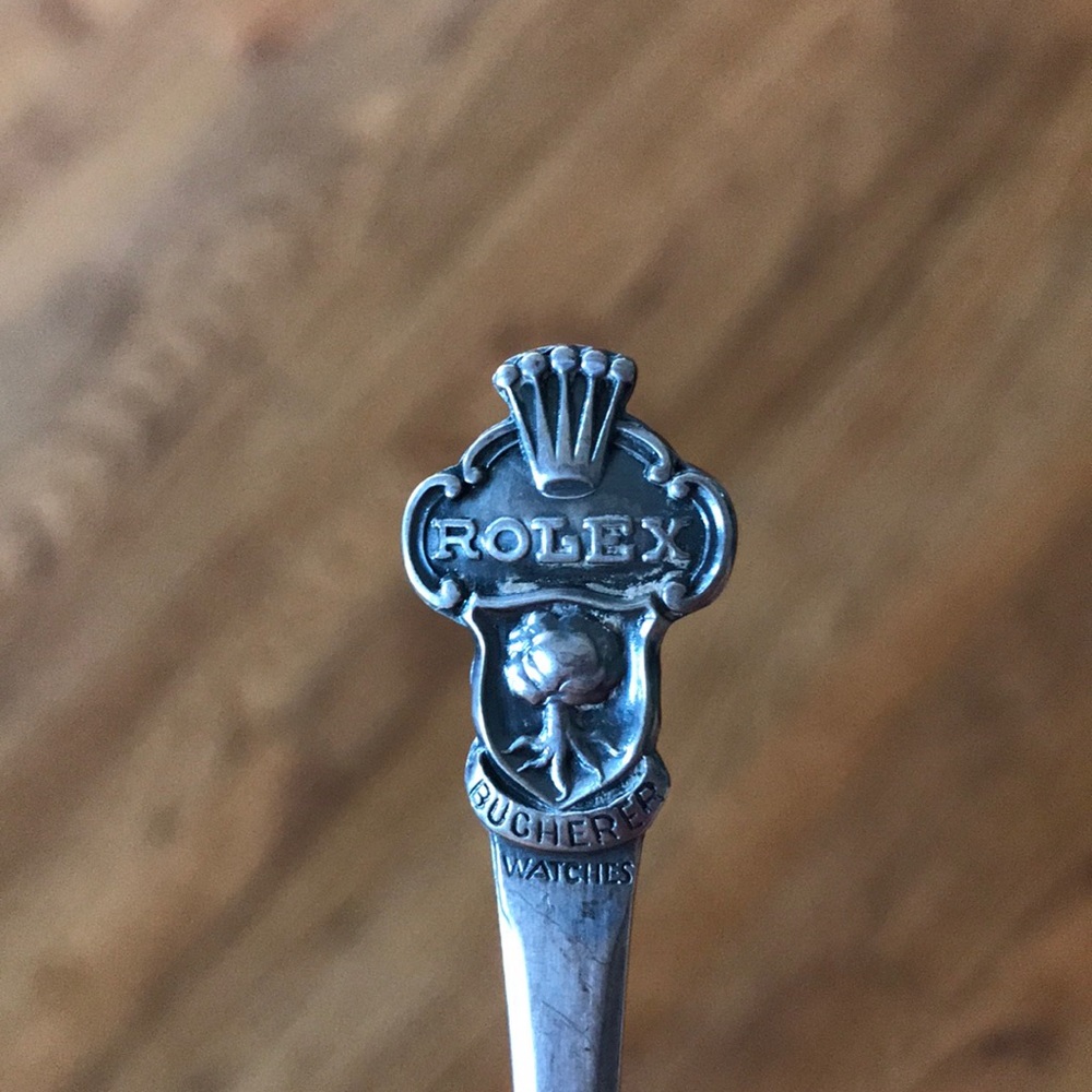 ROLEX spoon ring. custom made RARE